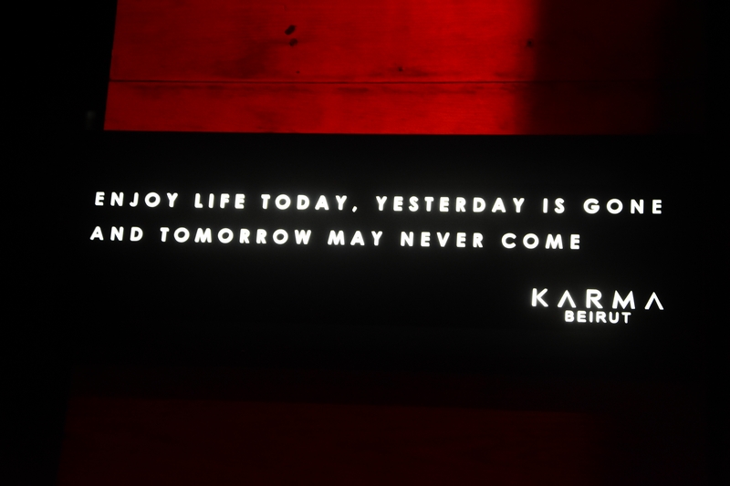 Karma Beirut on Wednesday Night